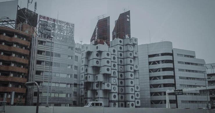 Amenazas de demolición para los pisos-cápsula de la mítica Torre Nakagin de Tokio