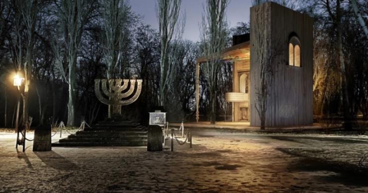 La sinagoga que recuerda la tragedia del Holocausto en Ucrania sobrevive a los bombardeos