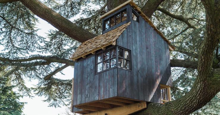 Esta es la casa del árbol que cualquier niño (y más de un adulto) querría tener