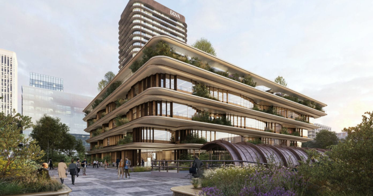 El Corte Inglés levantará un edificio de oficinas de 15.000 m2 en plena Castellana