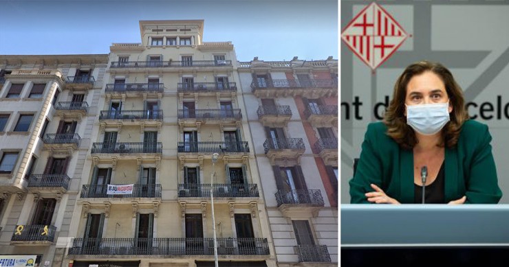 Edifici al Carrer Balmes 19, a Barcelona