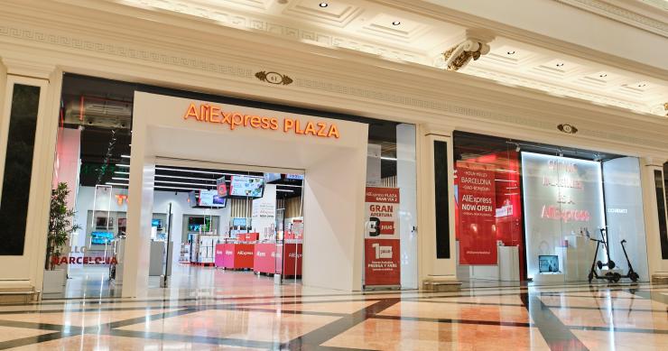 'AliExpress Plaza' abre su nueva tienda física en el centro Gran Vía 2 de Barcelona