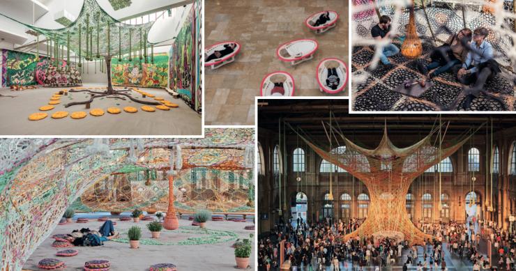Las increíbles esculturas (para ser) habitadas del artista Ernesto Neto