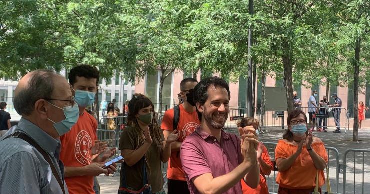 Absuelto el portavoz del Sindicato de Inquilinos por no poderse disipar las ‘dudas’ de la supuesta coacción