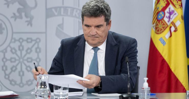 El ministro de Inclusión, Seguridad Social y Migraciones, José Luis Escrivá