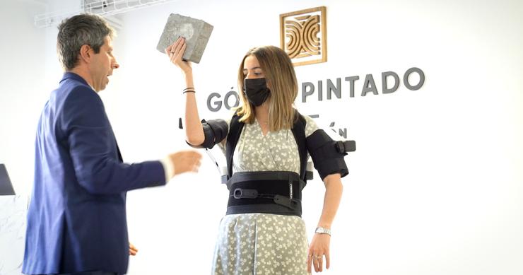 Exoesqueletos, la revolución tecnológica en la construcción para cuidar al trabajador 