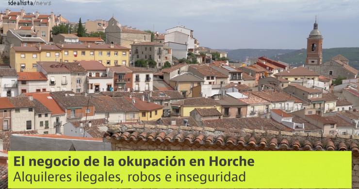 El problema de Horche: robos, inseguridad y 200 okupas en un pueblo de sólo 3.000 habitantes