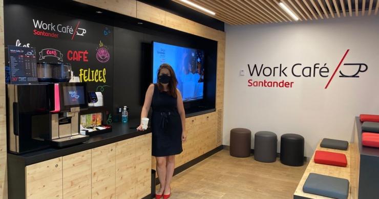 Banco Santander abre 36 'Work Café' en algunos campus universitarios de España