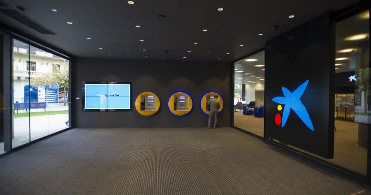 Oficina de CaixaBank en Pamplona