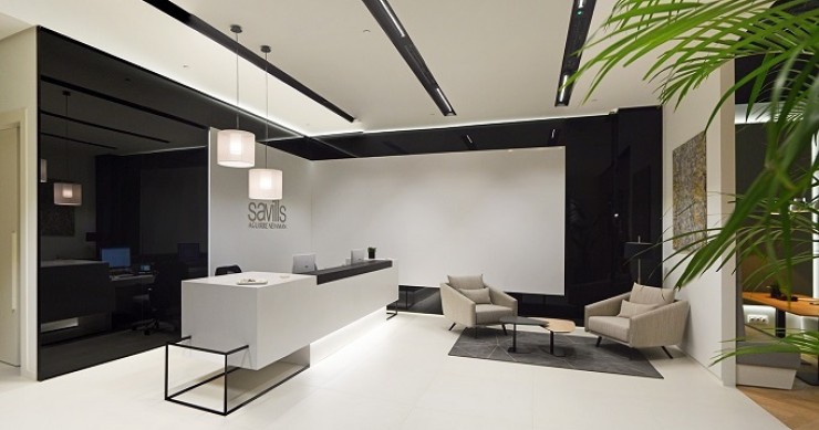 Archivo - Oficinas de Savills Aguirre Newman en Madrid.