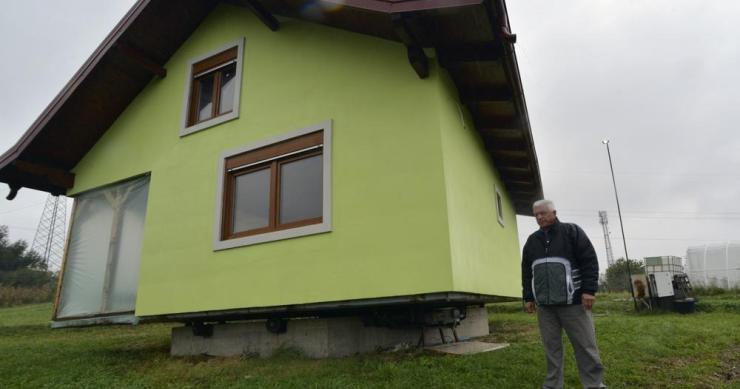 La primera casa que es capaz de girar 360º en 22 segundos