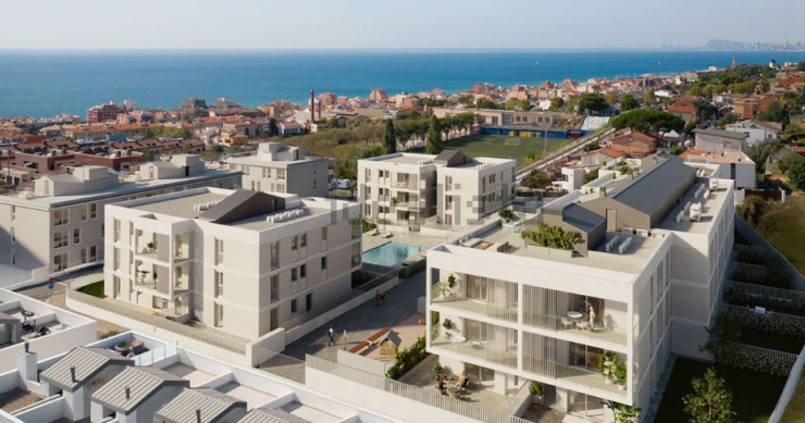 A la venta casas nuevas para vivir cerca del mar y de Barcelona desde 325.000 euros