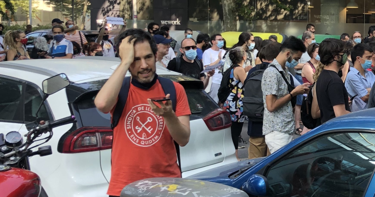 El sindicato de inquilinos, condenado por coacciones a una propietaria