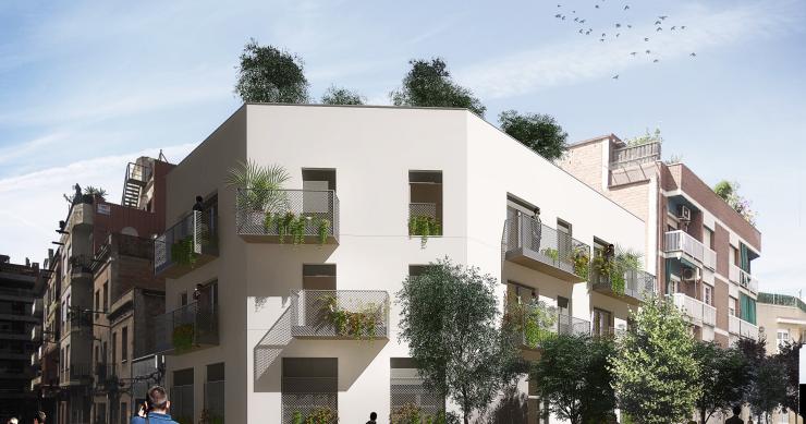 Archivo - Renta Corporación y 011h construyen un edificio industrializado y sostenible en Hospitalet (Barcelona)