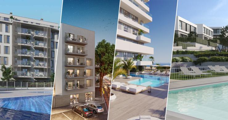 El ranking de las promotoras con más vivienda nueva a la venta en España actualmente