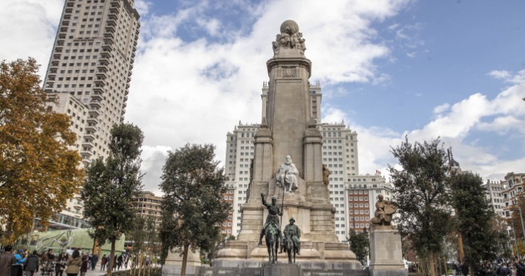 Nach zwei Jahren ist die Plaza de España wieder geöffnet