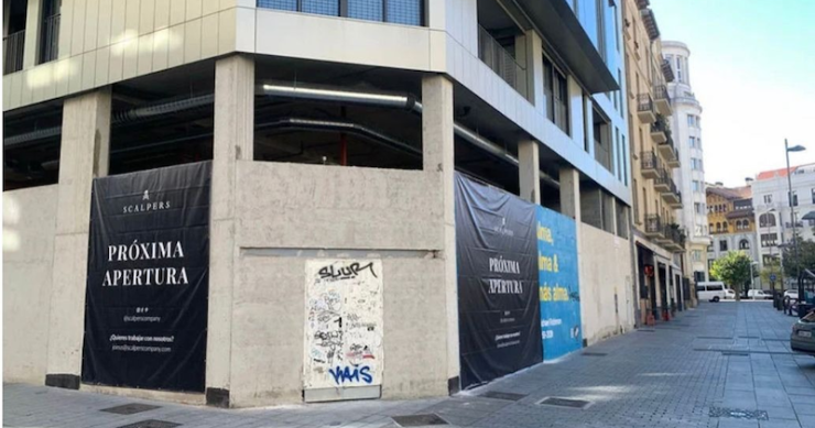 La firma sevillana de moda Scalpers se muda junto a Zara en el ‘prime’ de Pamplona