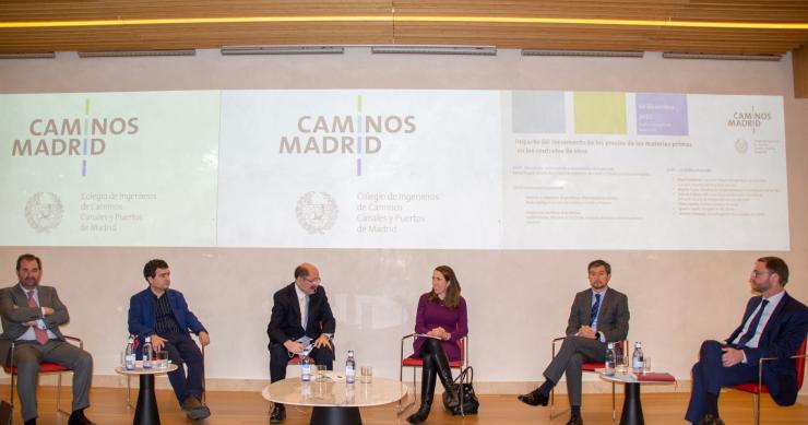 Jornadas organizadas por el Colegio de Ingenieros de Caminos Canales y Puertos de Madrid