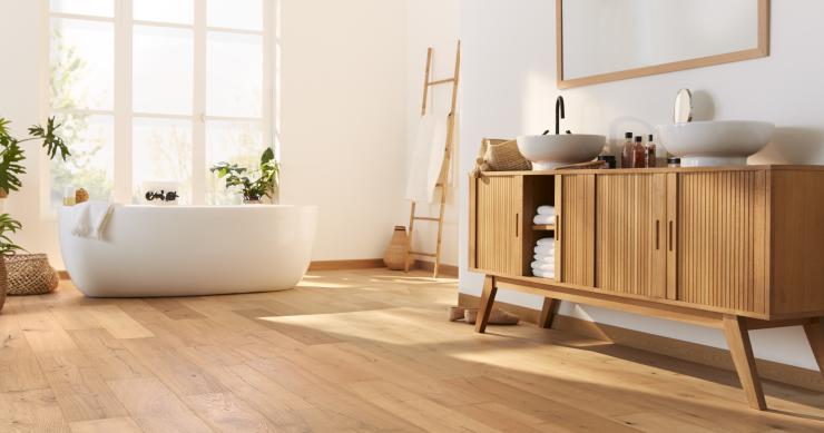 Llega el primer suelo de madera de roble que es 100% resistente al agua