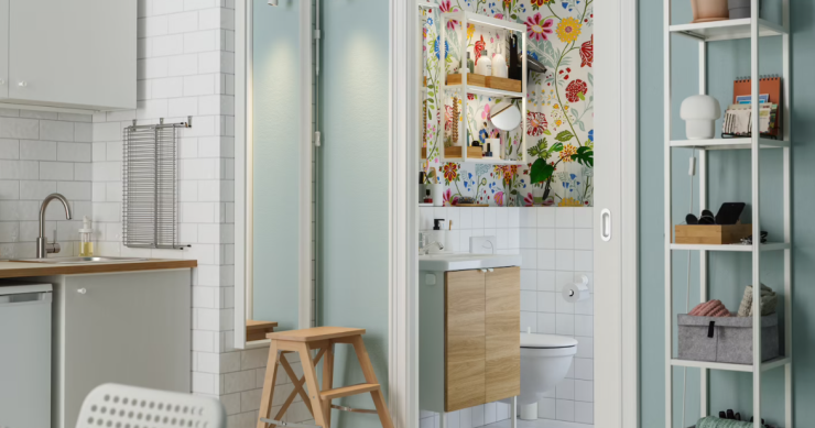 Cómo decorar un baño pequeño con muebles de Ikea