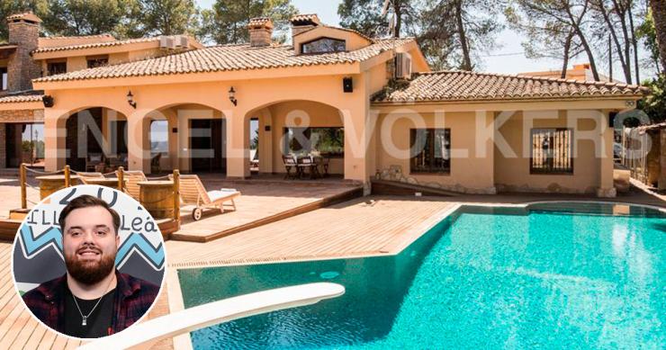 Las fotos que no has visto de la mansión de Ibai Llanos y que arrasa en YouTube