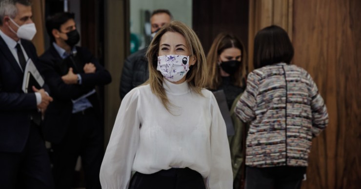 La ministra de Transports, Mobilitat i Agenda Urbana, Raquel Sánchez, en una imatge d'arxiu