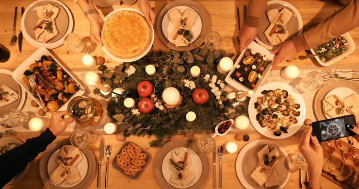 Decoración de la mesa de Navidad: cinco cosas que no pueden faltar