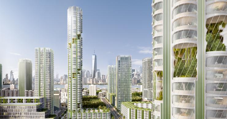 Urban Sequoia, el edificio que absorberá el carbono y purificará el aire que respiramos