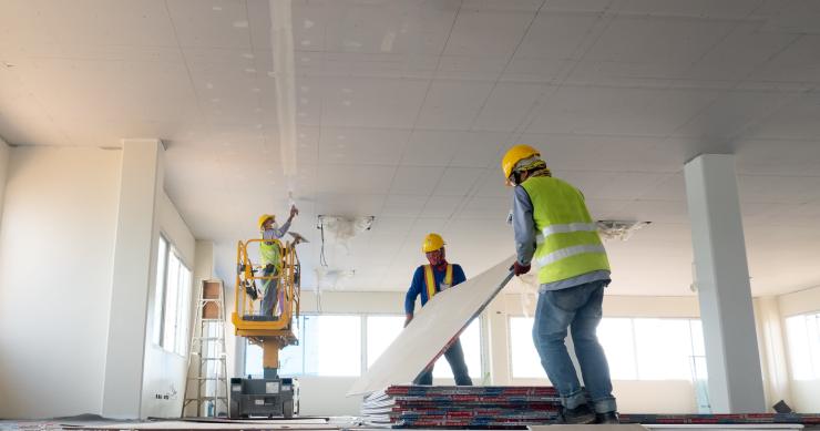 Trabajadores de la construcción