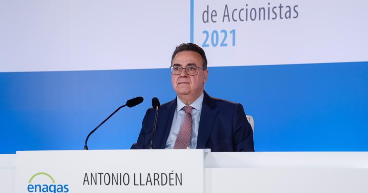El presidente de Enagás, Antonio Llardén