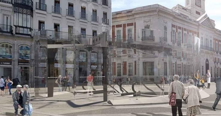 Así quedará la Puerta del Sol tras su remodelación