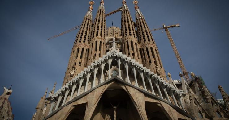 La Sagrada Familia, en Barcelona 