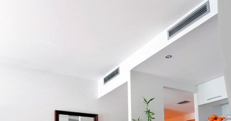 Aire acondicionado en una vivienda
