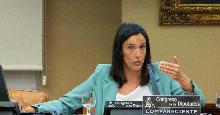 Rocío Perteguer Prieto, vocal del Consejo General de Registradores de la Propiedad de España, comparece en el Congreso