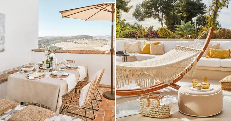 Moda y decoración de terrazas: materiales, muebles y complementos