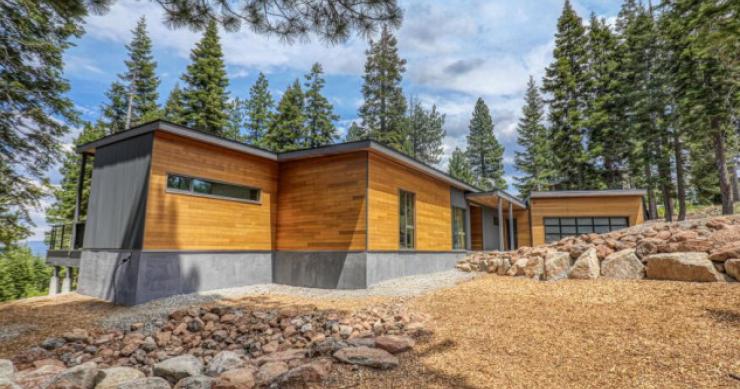 Aspenwood, una casa prefabricada moderna y eficiente