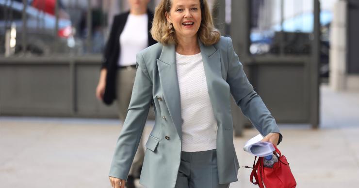 La vicepresidenta primera y ministra de Asuntos Económicos, Nadia Calviño.