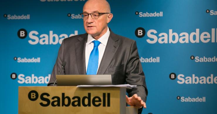 El presidente de Banco Sabadell, Josep Oliu