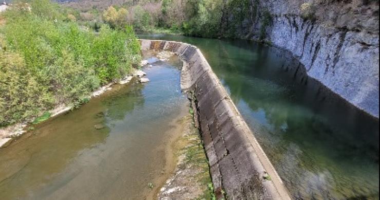 Esclusa de Can Trinxet, en Sant Quirze de Besora (Barcelona)
