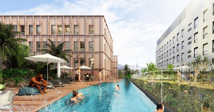 Aparto (Hines) desembarca en España con su primera residencia de estudiantes en Barcelona