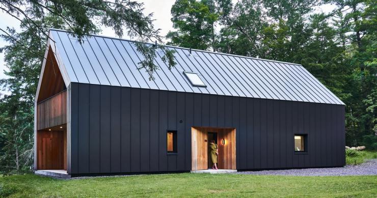 Una casa pasiva de diseño que permite ahorrar hasta un 80% de energía