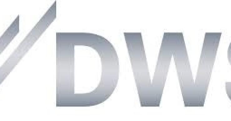 Archivo - Logo de DWS, filial de gestión de activos de Deutsche Bank.