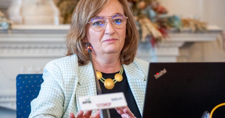 La presidenta de la AIReF, Cristina Herrero