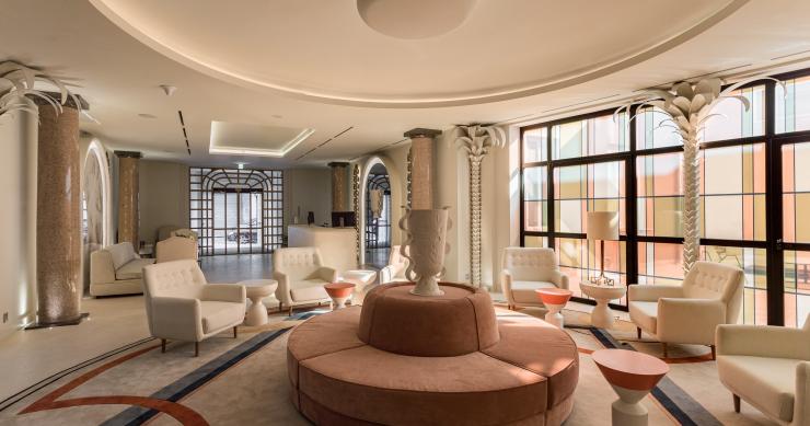 Lobby y Recepcion del Room Mate Filippo
