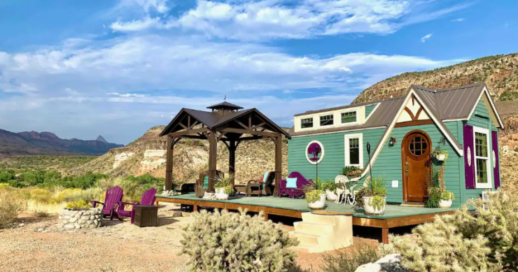 vivienda vacacional en el parque natural Zion
