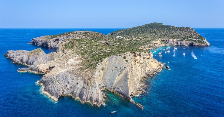 Tagomago, una delle isole private della Spagna