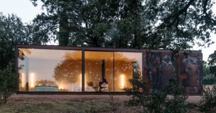 Tini M, una casa prefabricada diseñada por un estudio español