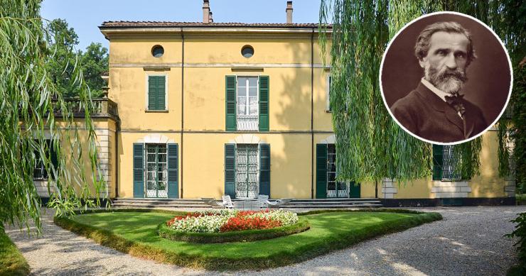 La villa que una vez perteneció a Giuseppe Verdi está cerca de salir al mercado