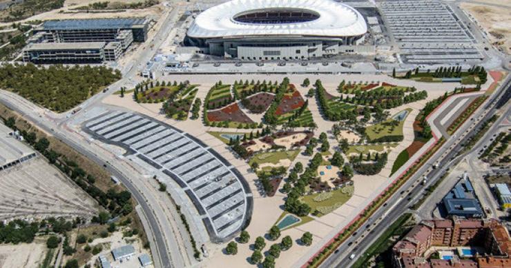 El Atleti más 'inmo' que nunca: una promotora renombra al estadio y levanta una ciudad deportiva