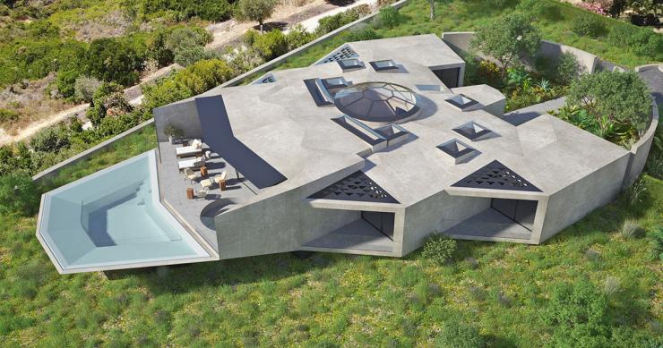 La increíble casa inspirada en Star Wars que se está construyendo en el Algarve (Portugal)